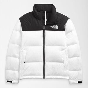 The North Face White 1996 Retro Nutpse Puffer Jacket